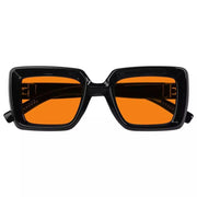 eyekeeper.com 100% Blue Light Blocking Orange Thick Frame Screwless Eyewear NR2101-B98 Eyeglasses