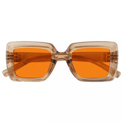 eyekeeper.com 100% Blue Light Blocking Orange Thick Frame Screwless Eyewear NR2101-B98 Eyeglasses