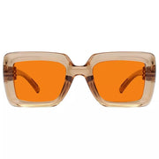 eyekeeper.com 100% Blue Light Blocking Orange Thick Frame Screwless Eyewear NR2101-B98 Eyeglasses
