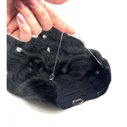 VIP Extensions 100% Human Hair Vip Brand BandX Halo  Body Wave 18'' with Clip Hair Extension