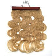 VIP Extensions 100% Human Hair Vip Brand BandX Halo  Body Wave 18'' with Clip Hair Extension