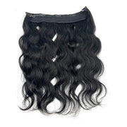 VIP Extensions 100% Human Hair Vip Brand BandX Halo  Body Wave 18'' with Clip Hair Extension