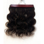 VIP Extensions 100% Human Hair Vip Brand BandX Halo  Body Wave 18'' with Clip Hair Extension