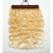 VIP Extensions 100% Human Hair Vip Brand BandX Halo  Body Wave 18'' with Clip Hair Extension