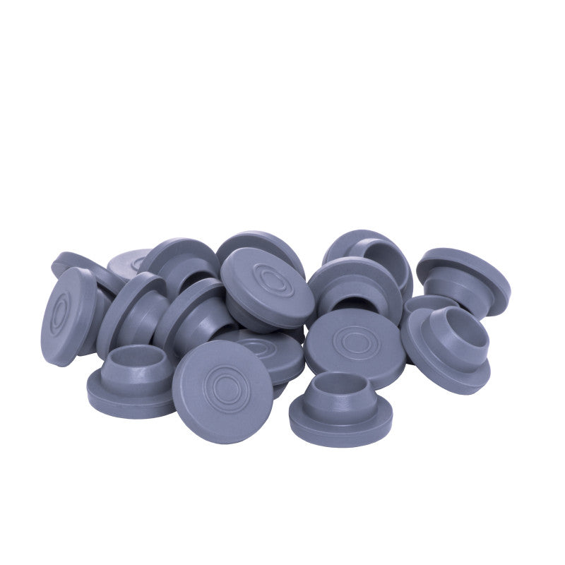 Kimble 20mm Snap-On* (S-O) Chlorobutyl Vial Stopper, Gray (Pack of 1,000) Medical Supplies