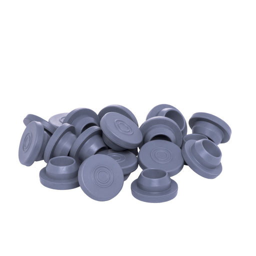 Kimble 20mm Snap-On* (S-O) Chlorobutyl Vial Stopper, Gray (Pack of 1,000) Medical Supplies