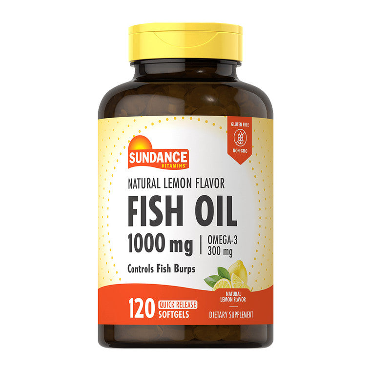 Sundance Sundance Fish Oil Quick Release Softgels, 1000 Mg, 120 Tabs Vitamins & Supplements