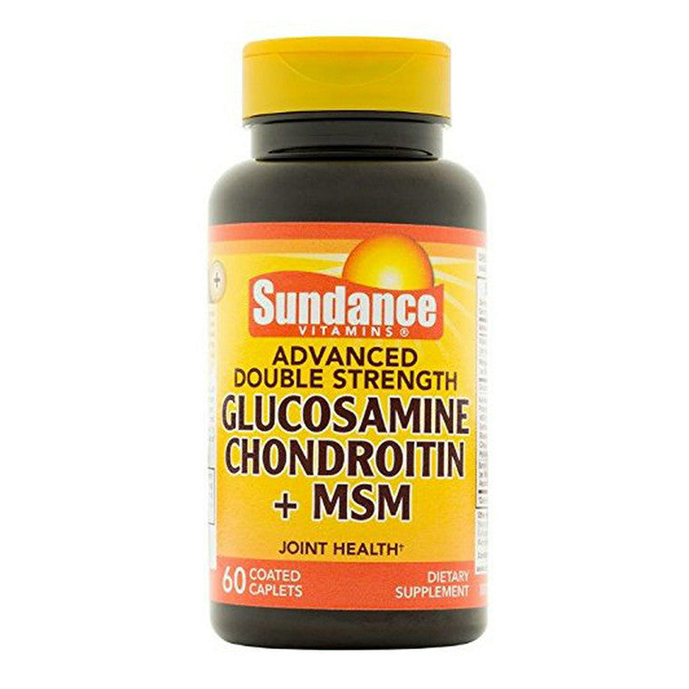 Sundance Sundance Vitamins Glucosamine Chondroitin + MSM, 60 Caplets Vitamins & Supplements
