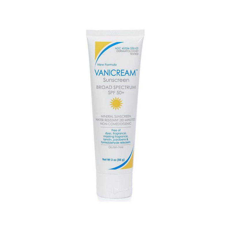 Vanicream Vanicream Sunscreen Broad Spectrum, SPF 50 - 4 oz Sunscreen Light Gray