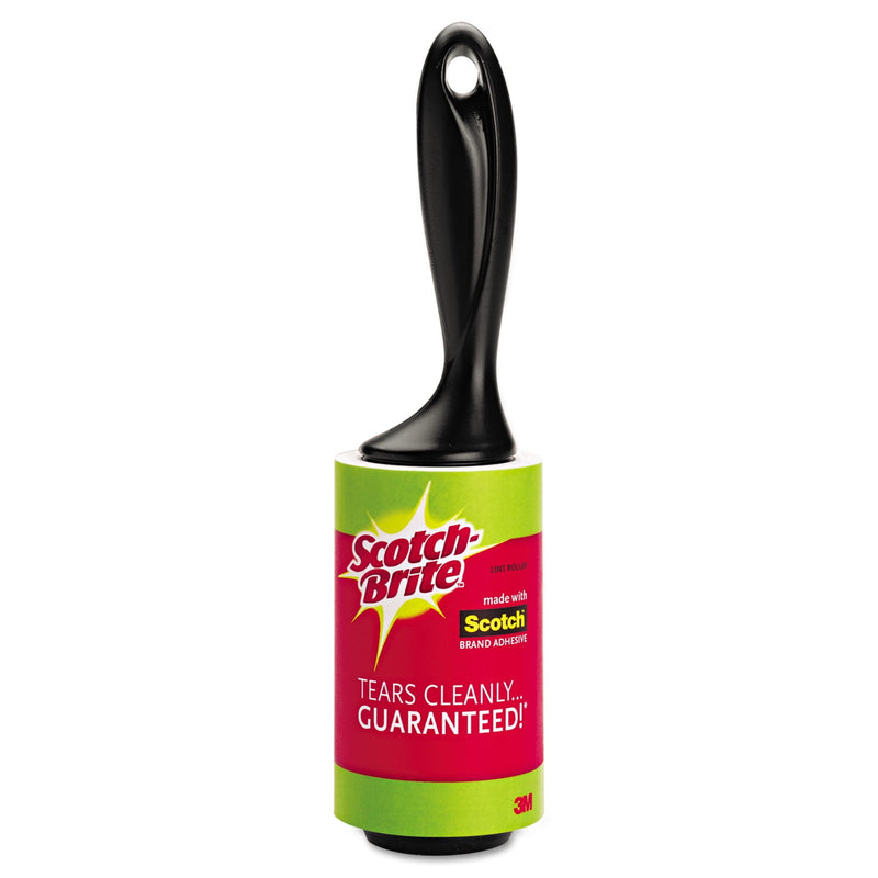 Scotch-Brite Scotch-Brite Lint Roller, Heavy-Duty Handle, 30 Sheets/Roller Lint Rollers White Smoke