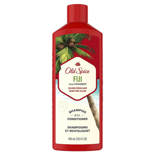 Old Spice Old Spice Fiji With Coconut 2 In 1 Shampoo & Conditioner 13.5 Fl Oz Shampoo & Conditioner
