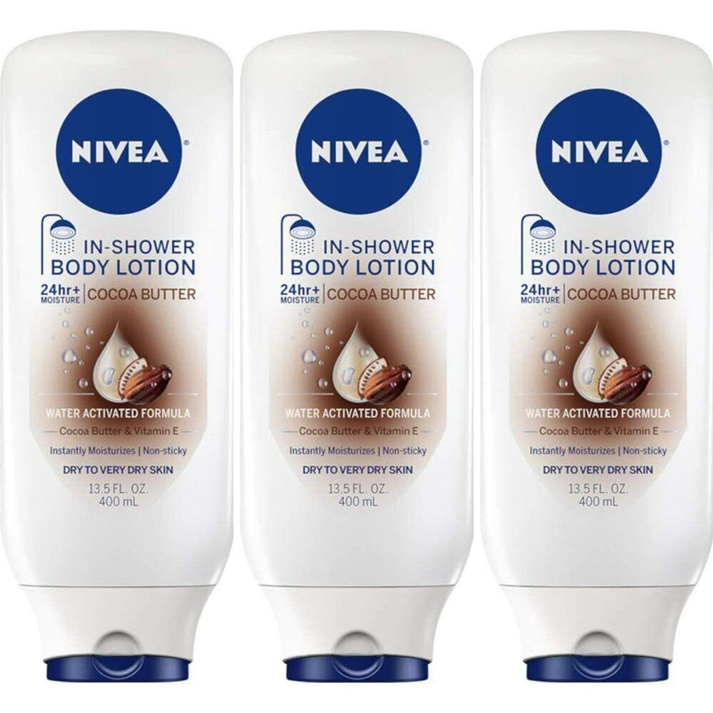 Nivea Nivea Cocoa Butter In Shower Lotion, Body Lotion For Dry Skin Lotion & Moisturizer