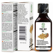 SiberianGreen.com Extra Virgin Siberian Pine Nut Oil – 100% Pure & Cold Pressed Cooking Oils White Smoke