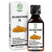 SiberianGreen.com Siberian Sea Buckthorn Oil | 100% Extra Virgin Cold Pressed | 100ml Cooking Oils
