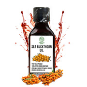 SiberianGreen.com Siberian Sea Buckthorn Oil | 100% Extra Virgin Cold Pressed | 100ml Cooking Oils