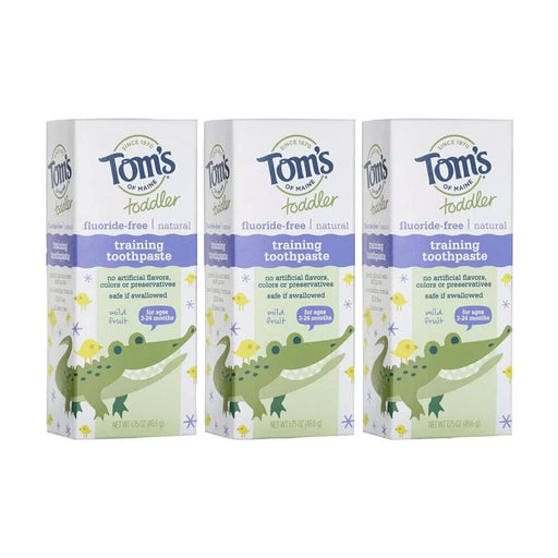 Tom's of Maine Tom's of Maine Toothpaste Fluoride Free Mild Fruit 1.75 Oz Toothpaste