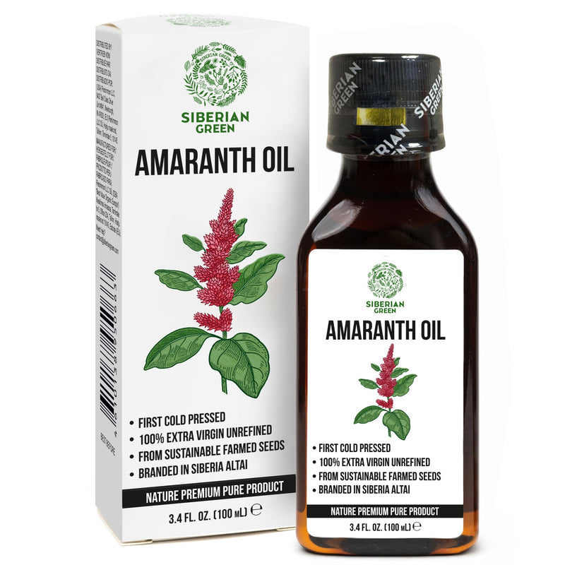 Amaranth Seed Oil 100 ml - Extra Virgin, Cold-Pressed, Premium Quality
