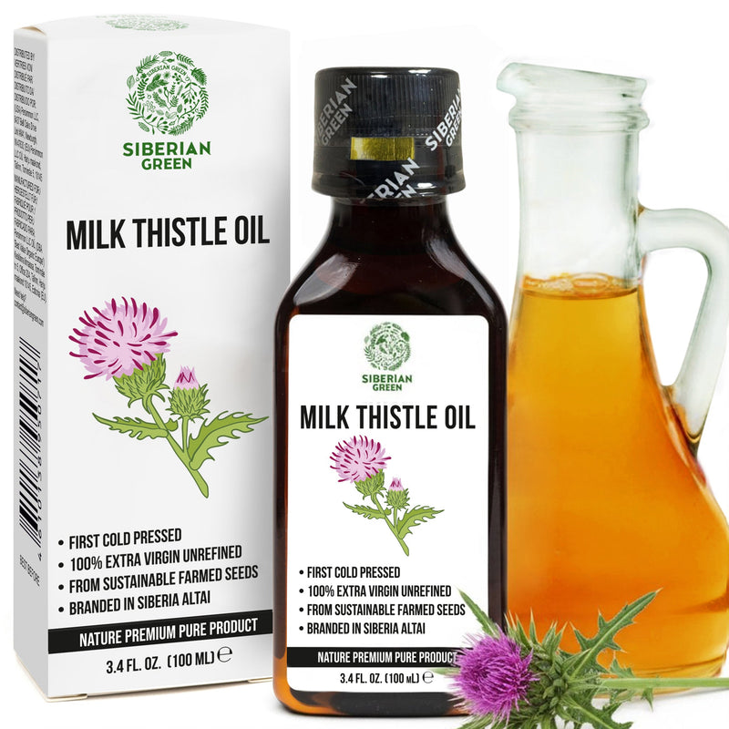 Milk Thistle Oil 100ml | Best Silymarin Supplement for Health