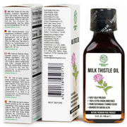 SiberianGreen.com Milk Thistle Oil 100ml | Best Silymarin Supplement for Health Cooking Oils
