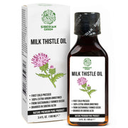 SiberianGreen.com Milk Thistle Oil 100ml | Best Silymarin Supplement for Health Cooking Oils