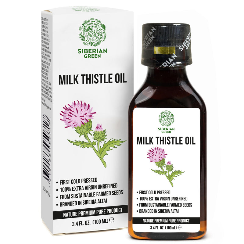 Milk Thistle Oil 100ml | Best Silymarin Supplement for Health