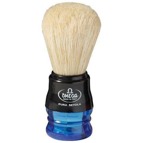 Omega Omega S-Brush Model 100% Synthetic Multi Color #10077 Shaving Brush