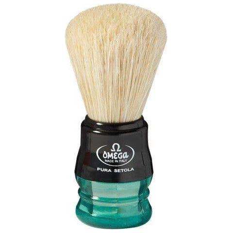 Omega Omega S-Brush Model 100% Synthetic Multi Color #10077 Shaving Brush