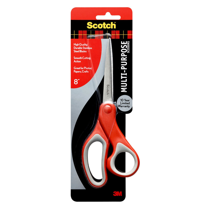 Scotch Scotch Scissors, Multi Purpose, 8 Inches Craft & Office Scissors