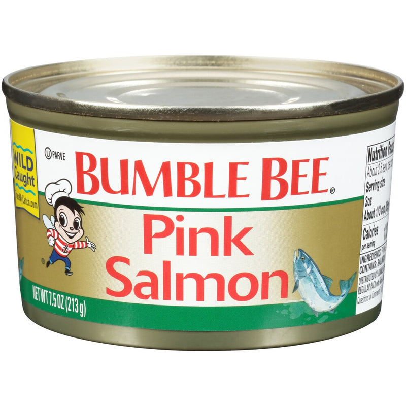 Bumble Bee Bumble Bee Wild Pink Salmon Prepared Appetizers & Side Dishes White Smoke