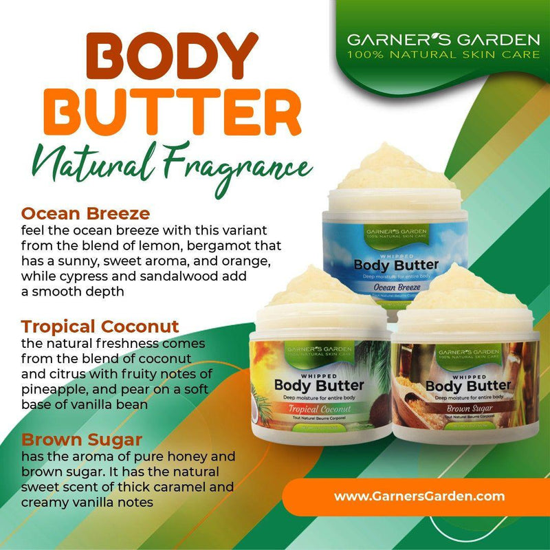 Garner's Garden Body Butter - Natural Fragrance Body Butter