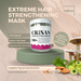 Hair Treatment Mask - CRISAN Extreme Hair Strengthening Mask - 100+ Plant-Based Hair Strengthening Ingredients