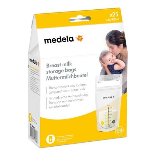 Medela Breast Milk Storage Bags - 6oz