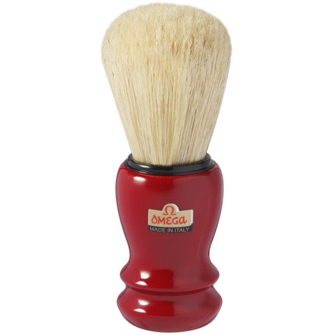 Omega Omega Boar Shaving Brush Professional 10108 Red Shaving Brush