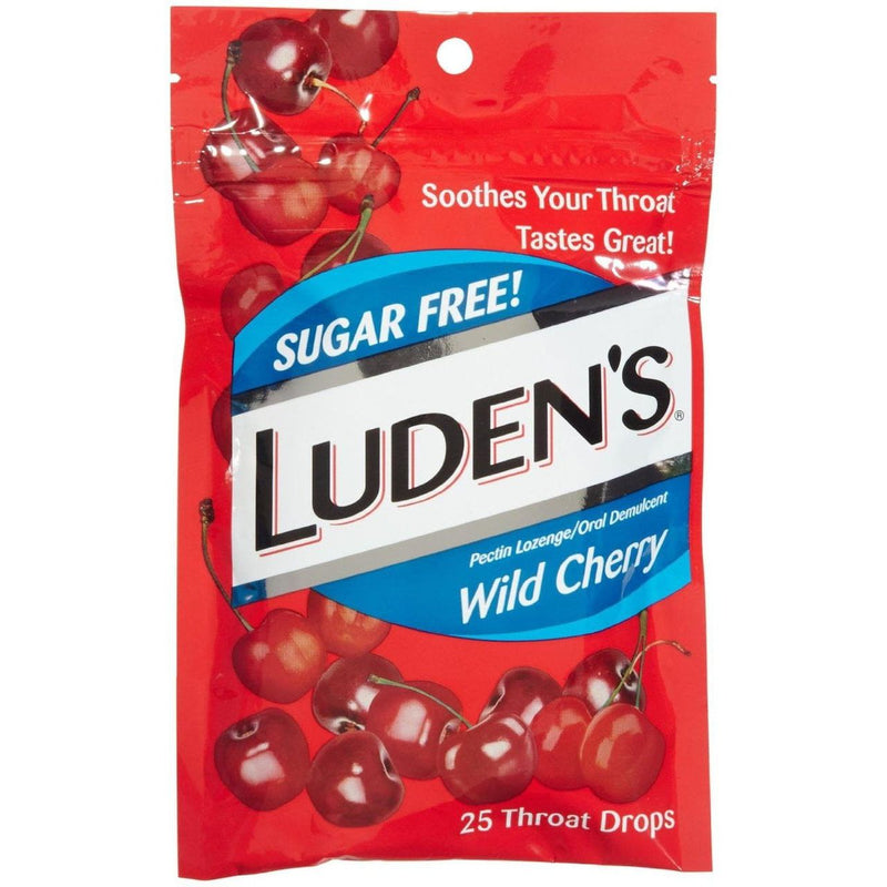 Luden's Luden's Throat Drops, Sugar Free, Wild Cherry Health & Beauty