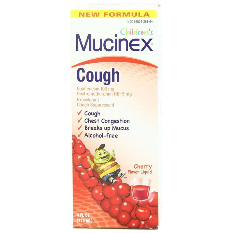 Mucinex Mucinex® Children's Cough – Cherry Flavor (4 Fl Oz) Health & Beauty