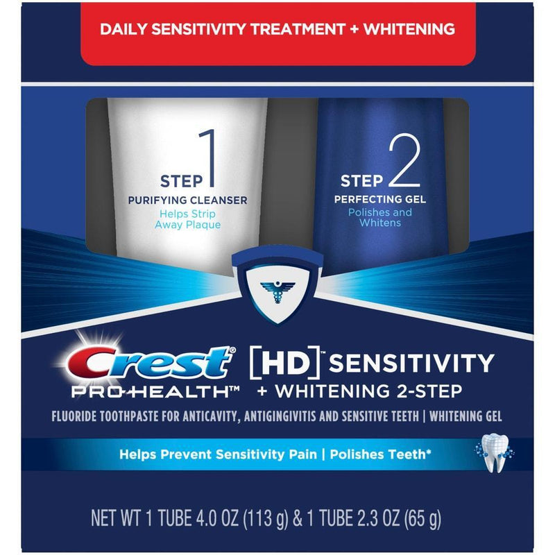 Crest Crest Pro Health HD Toothpaste & Whitening Gel Toothpaste Midnight Blue