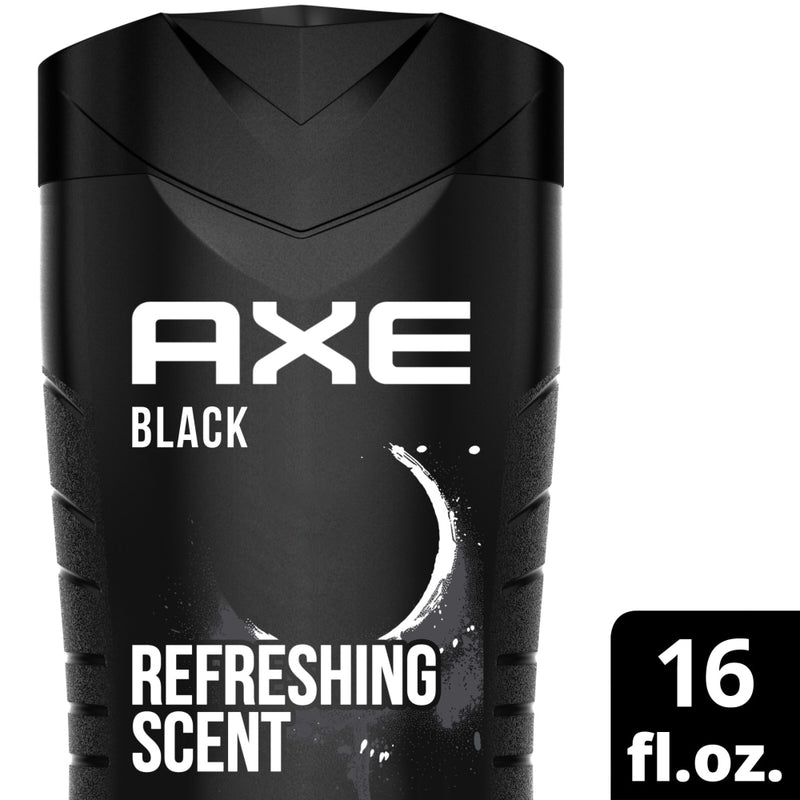 AXE AXE 12H Refreshing Scent Black Frozen Pear & Cedarwood Body Wash 16 Oz Body Wash White Smoke