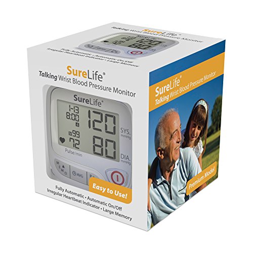 SureLife SureLife Premium Talking Wrist Blood Pressure Monitor Blood Pressure Monitors