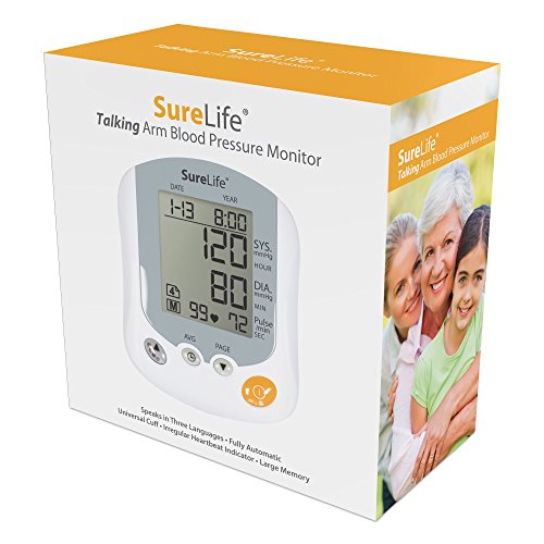 SureLife SureLife Talking Blood Pressure Monitor W/ Universal Cuff 860214 Blood Pressure Monitors