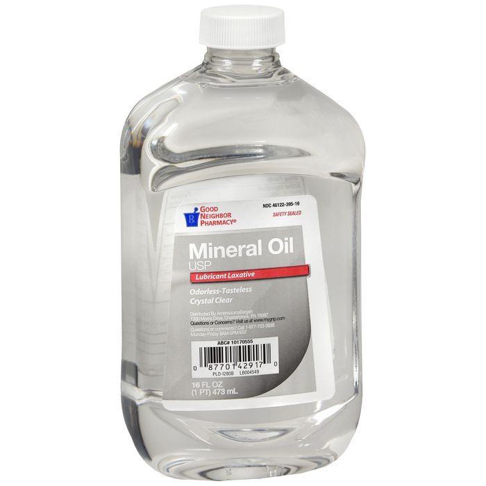 Good Neighbor Pharmacy GNP Heavy Liquid Mineral Oil, 16 fl oz Bottle (Case of 12) Medicine & Drugs