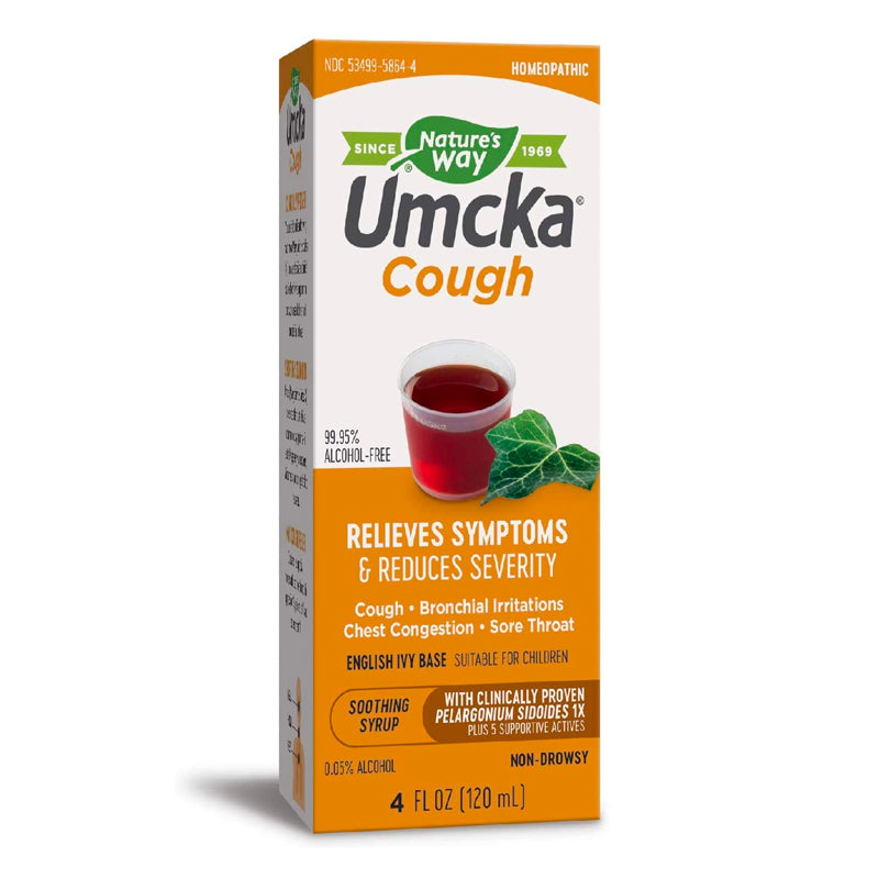Nature's Way Nature's Way Umcka Cough Max Relief Multi-action Soothing Syrup Syrup White Smoke