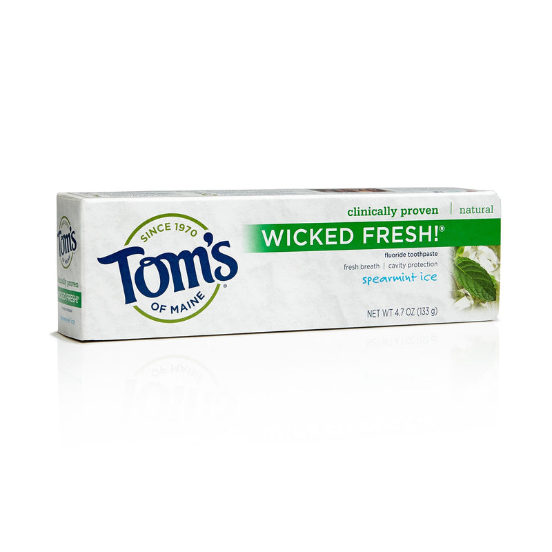 Tom's of Maine Tom's of Maine Wicked Fresh! Toothpaste, Fluoride, Spearmint Ice Toothpaste