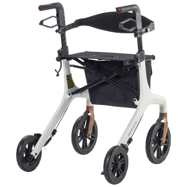 RIO Medical Supplies AeroWalk ™ Ultra-Lite Rollator, White