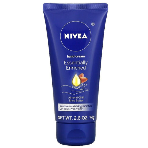 Nivea Nivea Essentially Enriched Hand Cream, Almond Oil Shea Butter, 2.6 Oz Personal Care