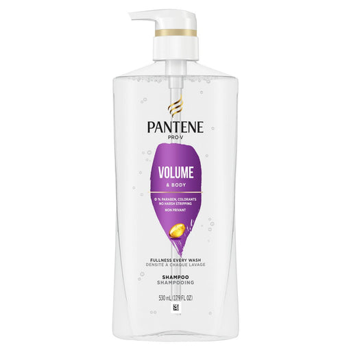 Pantene Pantene Pro V Shampoo, Volume & Body 17.9 Fl Oz Shampoo