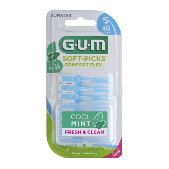 GUM Cool Mint Soft-Picks Comfort Flex S 40