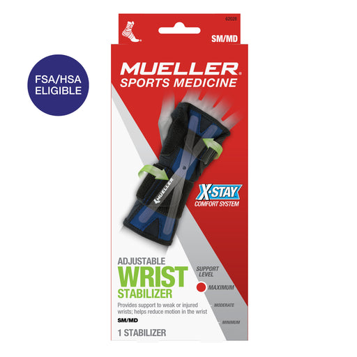 Mueller Mueller X-Stay Adjustable Wrist Stabilizer – Small/Medium (Black) Camera Stabilizers & Supports