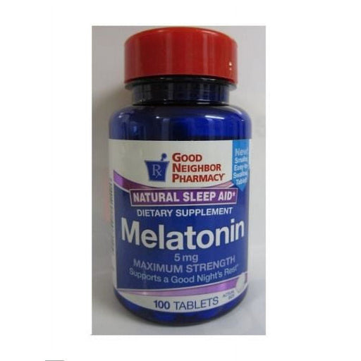 GNP GNP Melatonin 5 Mg Tab 100 Vitamins & Supplements