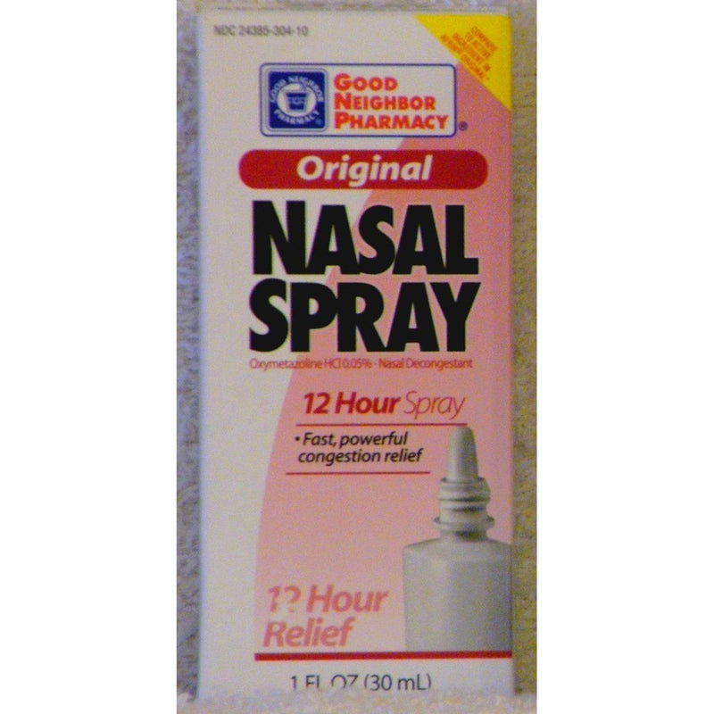 Good Neighbor Pharmacy Good Neighbor Pharmacy GNP Nasal Long Lasting Spray, 1 Oz Medicine & Drugs Dark Gray