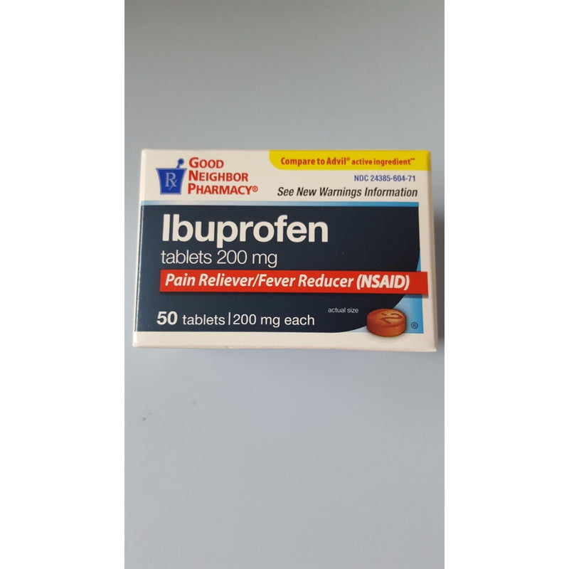 G.n.p. G.n.p. Ibuprofen 200 Mg 50 Tablets Medicine & Drugs
